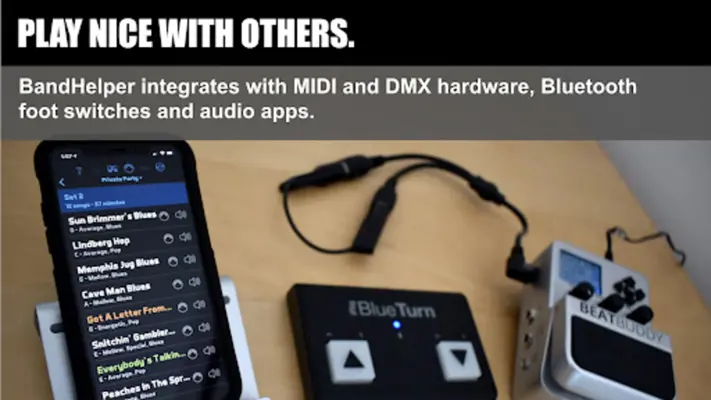 BandHelper android App screenshot 1