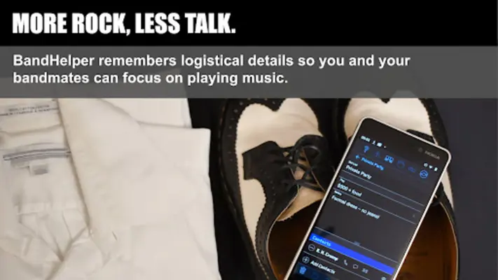 BandHelper android App screenshot 4